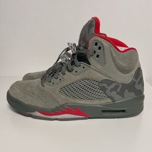Mens Air Jordan 5 Retro 'Camo' Sneakers Rare